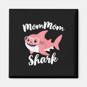 Mommom Shark Mother's Day Grandma Funny Mum-mum Magnet