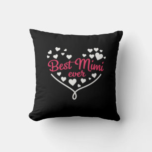 Mommy Art Best Mimi Ever Cushion