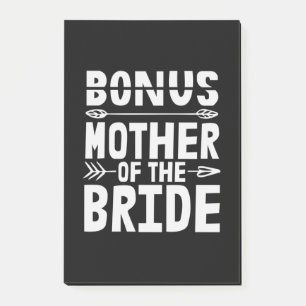 Mommy Art Mother Of The Bride Post-it Notes