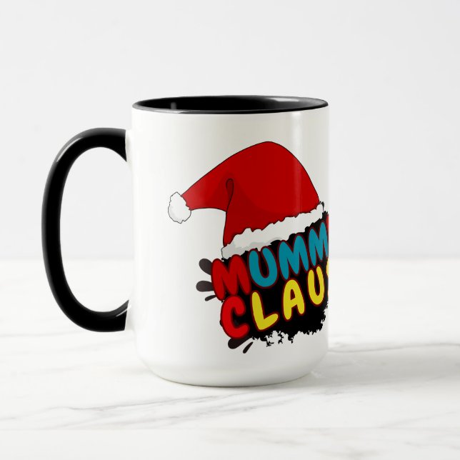 Mommy Claus gift  Mug (Left)