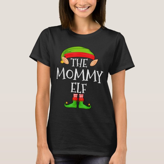 Mommy Elf Family Christmas Mommy Elf Sweater Match (Front)