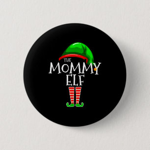 Mommy Elf Family Matching Group Christmas Mom 6 Cm Round Badge