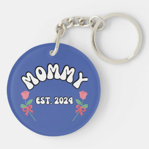 Mommy est 2024 key ring