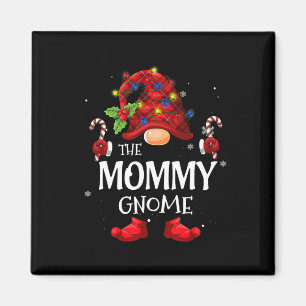 Mommy Gnome Matching Christmas Pjs For Family  Magnet