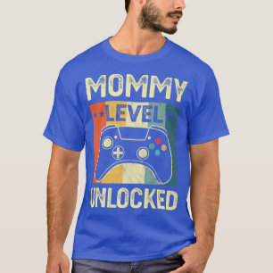 Mommy Level Unlocked Soon To Be Mom Pregnancy Anno T-Shirt