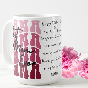 Mommy Modern Mom Custom Message Mother's Day Gift Coffee Mug