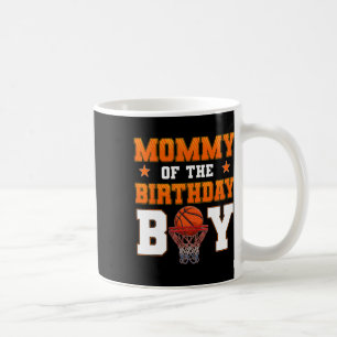 Mommy Of The Birthday Boy Sketll Party Family Matc Coffee Mug
