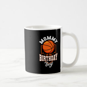 Mommy Of The Birthday Boy Sketll Theme Bday Party Coffee Mug