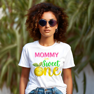 Mommy of the Sweet one pink lemonade party T-Shirt
