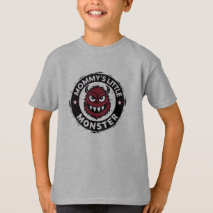 Mommy’s Little Monster Kids T-Shirt