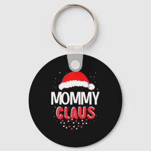 Mommy Santa Claus Christmas Matching Costume  Key Ring