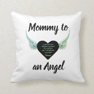 Mommy to an Angel 2-sided custom pillow