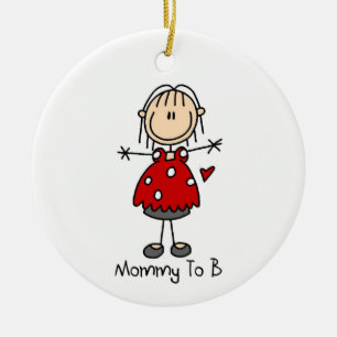 Mommy To B Keepsake Ornament