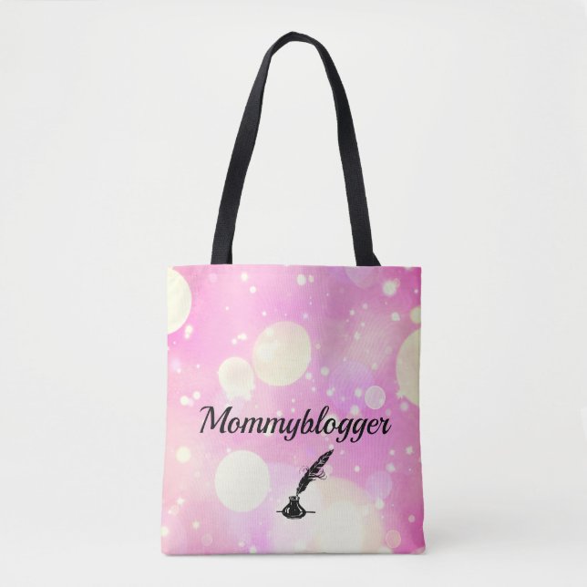 Mommyblogger design tote bag (Front)