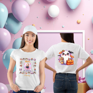 Mommys Birthday T shirt Coffee Lover Ghost Theme