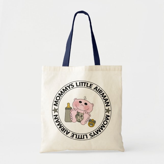 Mommys Little Airman (Boy) Tote Bag (Front)