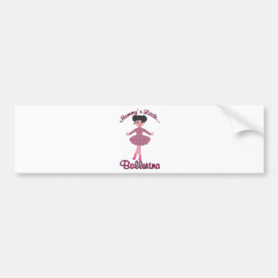 Mommys Little Ballerina Bumper Sticker