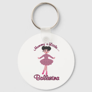 Mommys Little Ballerina Key Ring