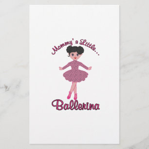 Mommys Little Ballerina Stationery