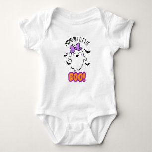 Mommy's Little Boo, mommy's girl, Cute Halloween  Baby Bodysuit