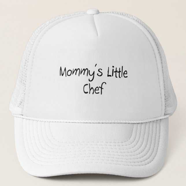 Mommys Little Chef Trucker Hat (Front)