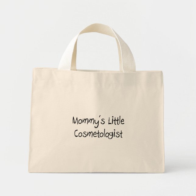 Mommys Little Cosmetologist Mini Tote Bag (Front)