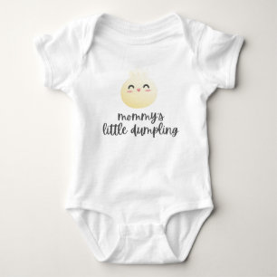 Mommy's little dumpling baby bodysuit
