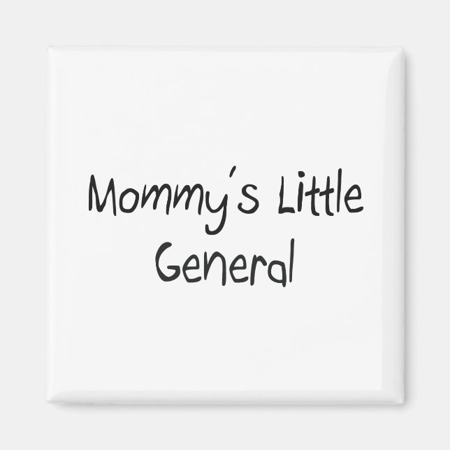 Mommys Little General Magnet (Front)