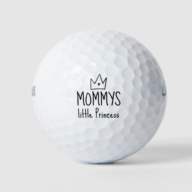 Mommys Little Princess Golf Balls (Front)