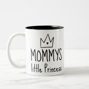 Mommys Little Princess Two-Tone Coffee Mug
