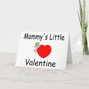 Mommy's Little Valentine Holiday Card