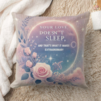 Mommy's Love AI art Cushion