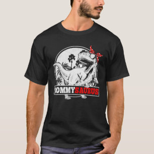 Mommysaurus Dinosaur Mummy Saurus Birthday Boy Fam T-Shirt