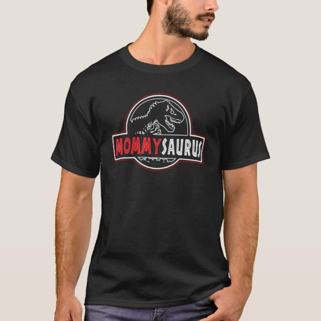 Mommysaurus Rex Dinosaur Mummy Saurus Family Match T-Shirt (Front)