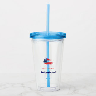 #MomNation Acrylic Tumbler