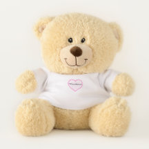 #MomNation Heart Teddy Bear