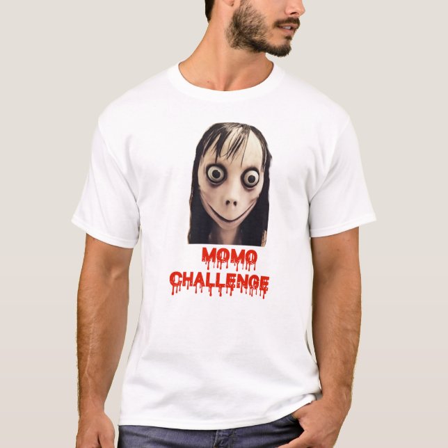 Momo Challenge Design T-Shirt (Front)