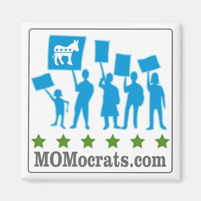 MOMocrats Magnet (Front)