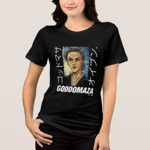 MOMOKO HEAD BW SKETCH Tri-Blend SHIRT