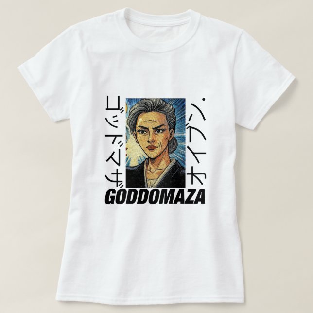 MOMOKO HEAD COLORED WHITE TEE  (Design Front)
