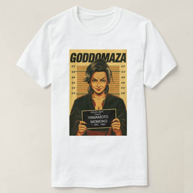 MOMOKO MUGSHOT TEE FALL COLORS  (Design Front)