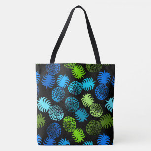 Momona Hawaiian Tropical Pineapple Beach Bag