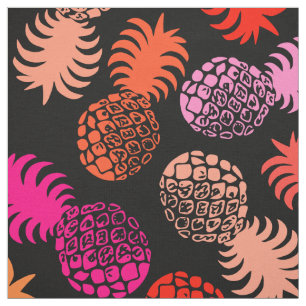 Momona Hawaiian Tropical Pineapple Fabric