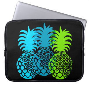Momona Pineapple Hawaiian Neoprene Wetsuit Laptop Sleeve