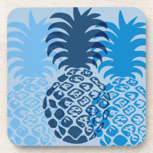 Momona Pineapple Hawaiian Tropical Coaster