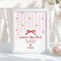 Momosa bar Sweetheart Valentines day Handdrawn