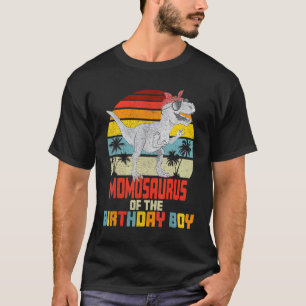 MomoSAURUS Dinosaur of the Birthday Boy Matching M T-Shirt