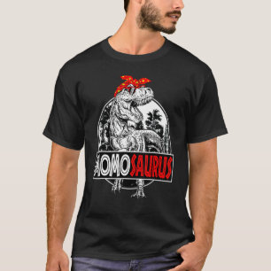 Momosaurus Rex Dinosaur Momo Saurus Family T-Shirt