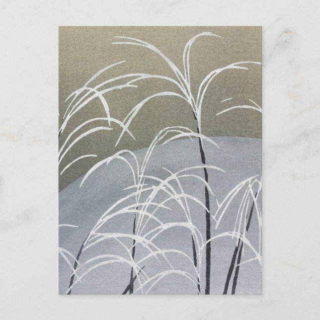 Momoyogusa Flowers Vintage Japanese Postcard (Front)