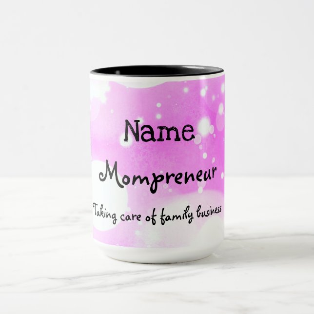 Mompreneur design mug (Center)